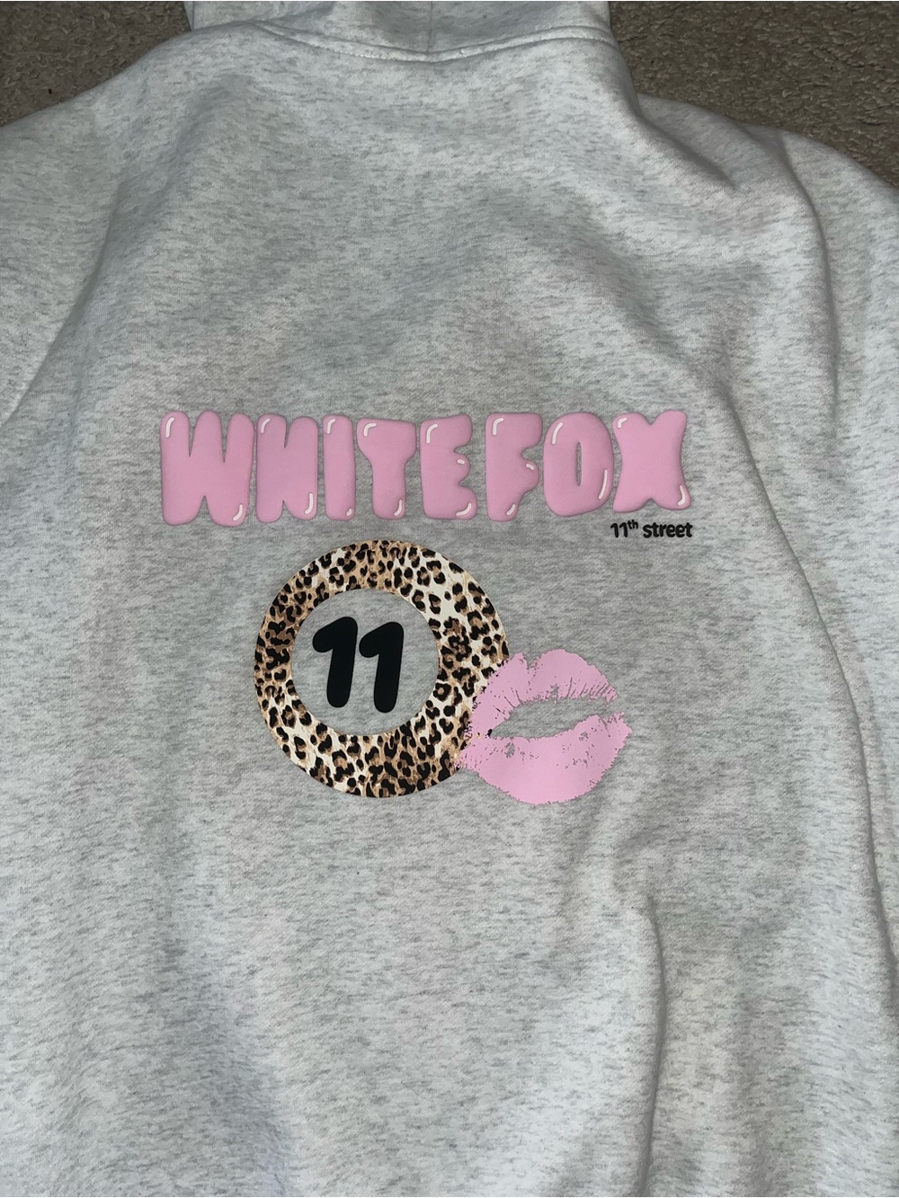 White Fox Hoodie